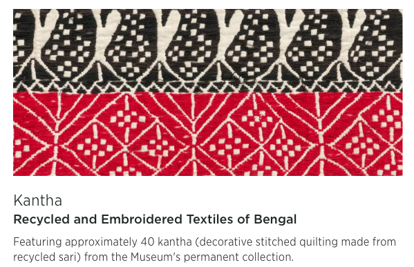 Kanthas of Bengal Exhibition