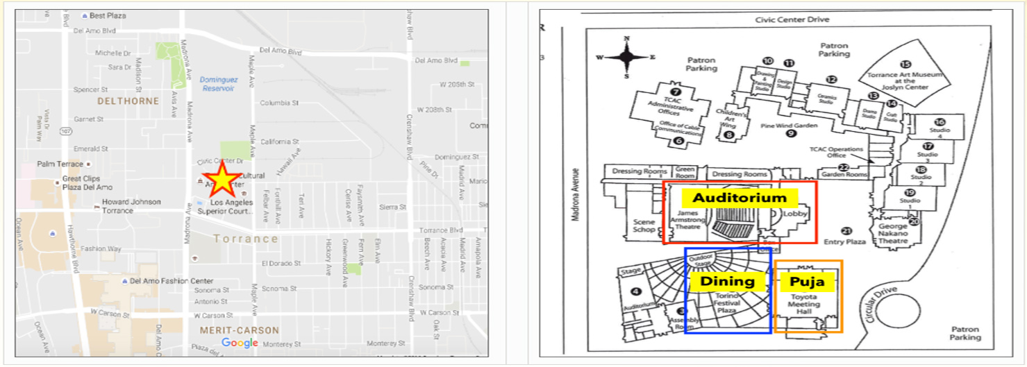 Puja 2016 Parking / Facility Map