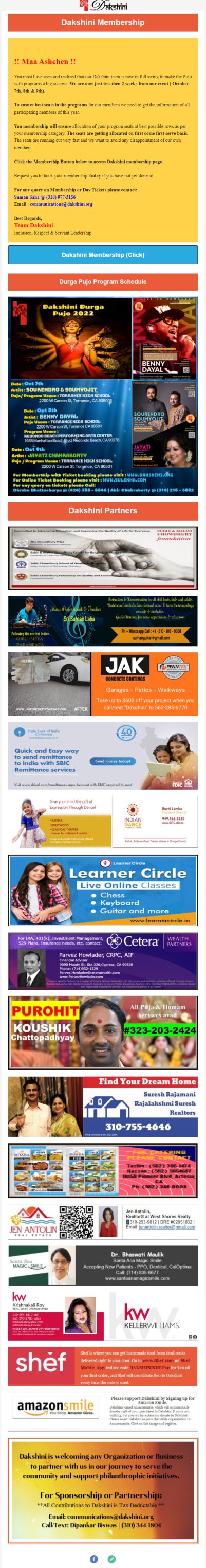 Dakshini Membership